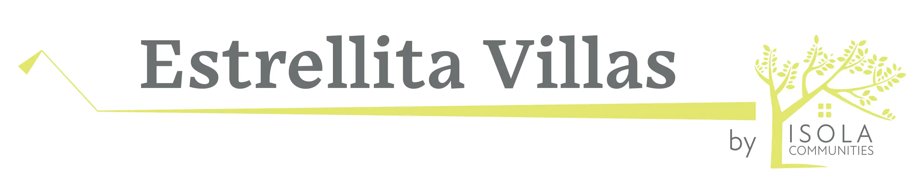 A yellow and gray logo for the delta view company.